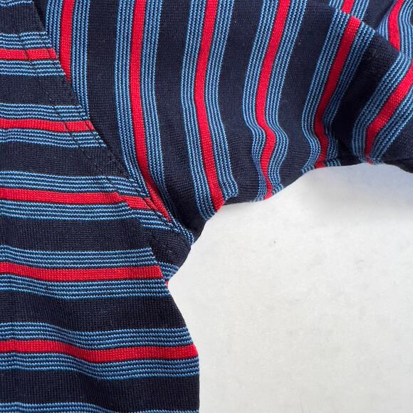 Brooks Brothers Country Club Polo Shirt XL Performance Golf Resort Multi Stripe - Picture 3 of 13